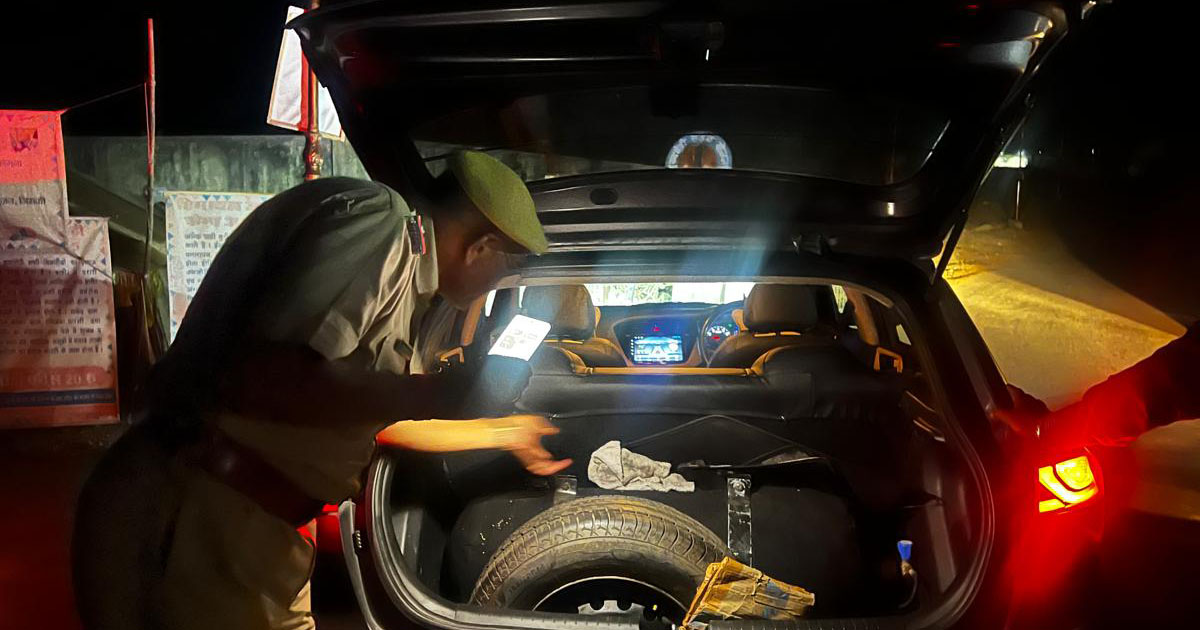 Rajasthan Police Checking Drive