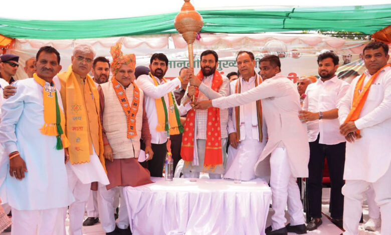 Sonipat civic elections BJP campaign