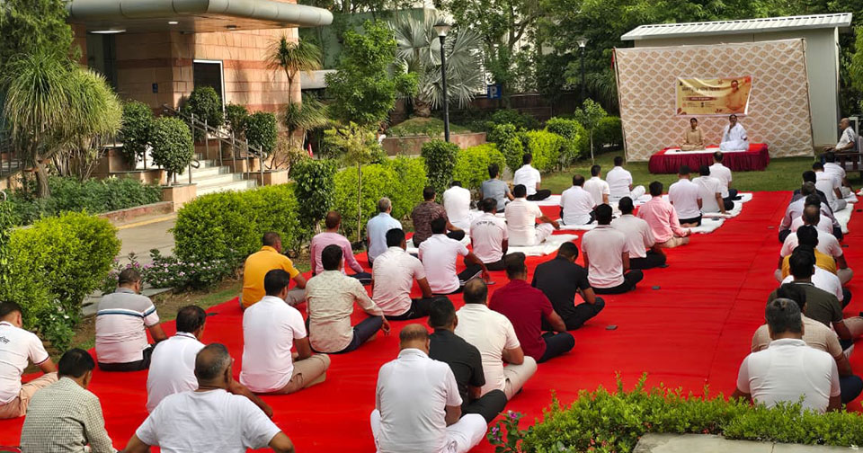 तनावमुक्त कार्यसंस्कृति की ओर एसीबी राजस्थान का ACB Yoga Day: कदम, अंतर्राष्ट्रीय योग दिवस पर अधिकारियों ने लिया स्वस्थ जीवन का संकल्प